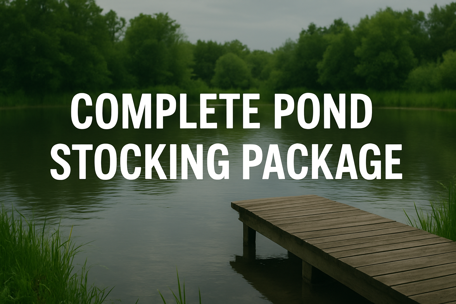 Complete Pond Stocking Package
