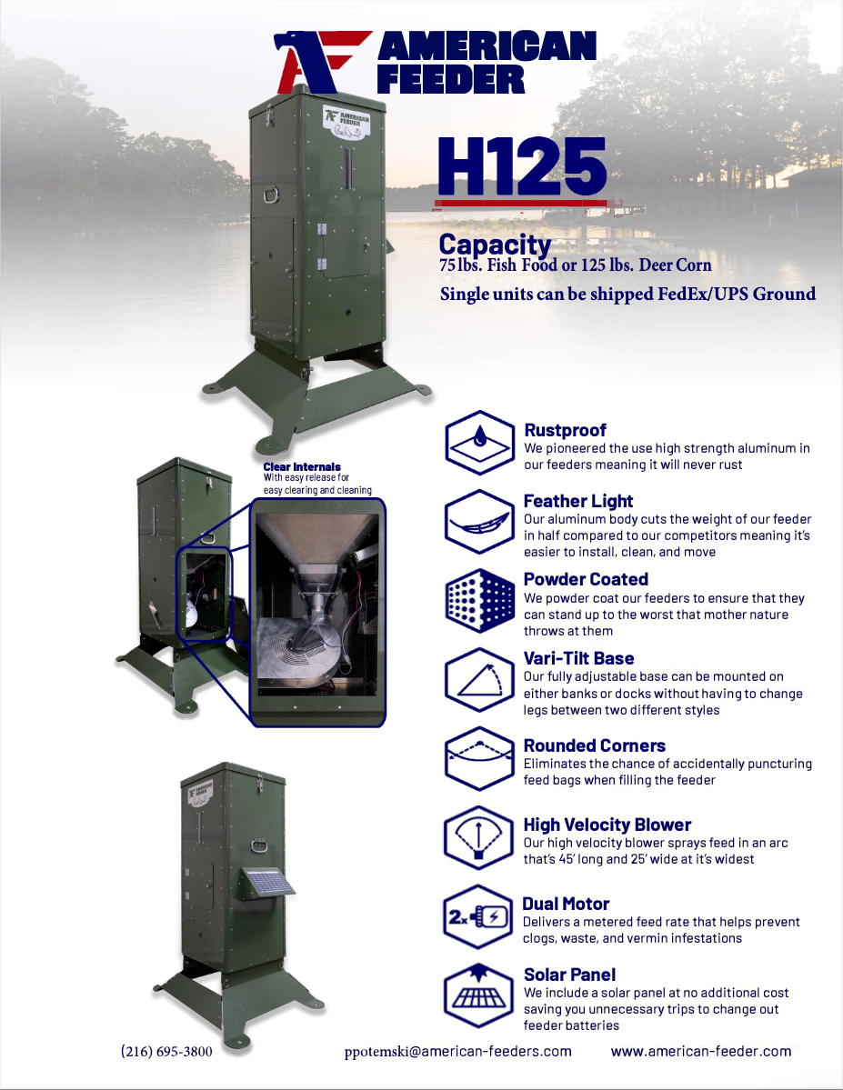 H125 Outdoor Feeder